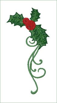 Mistletoe Carnival Machine Embroidery designs 5x7 hoop  