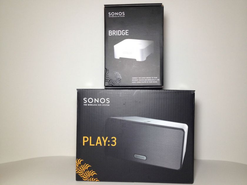   PLAY3 WHITE Wireless Speaker System + BR100 ZoneBridge BRIDGUS1  