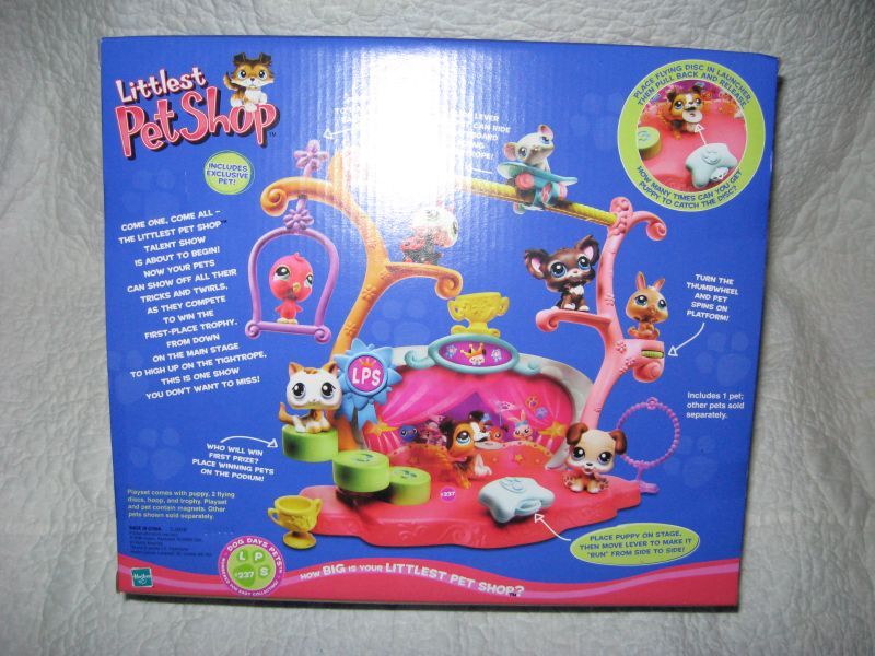 Littlest Pet Shop Retired Tricks N Talent Show Set NIB  