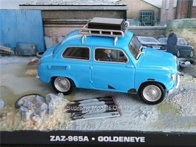 JAMES BOND ZAZ 965A CAR GOLDENEYE MINT BOXED MODEL  