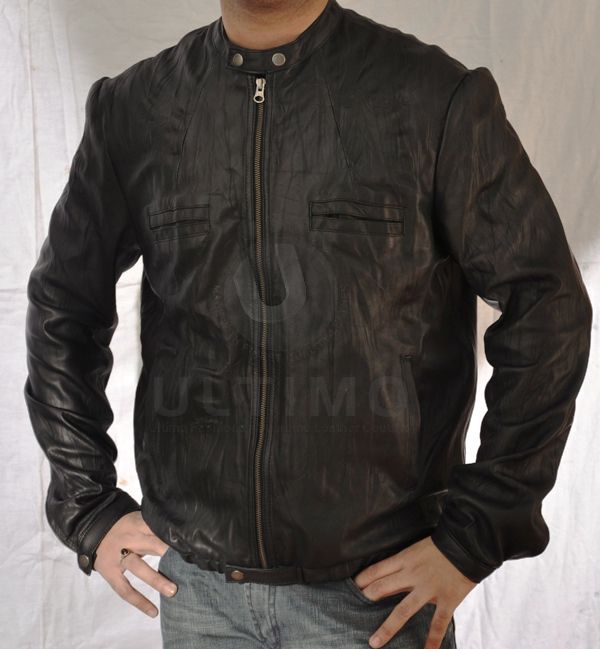 17 Again Oblow Zac Efron Leather Jacket BNWT All Sizes  