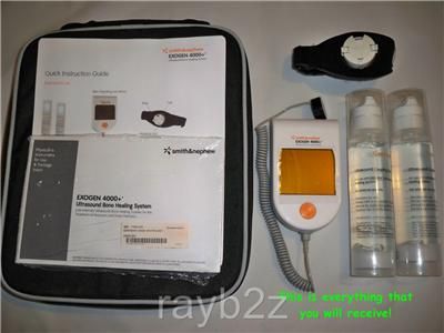 ONLY 8 MONTHS OLD   Exogen 4000+ Ultrasound Bone Stimulator Healing 