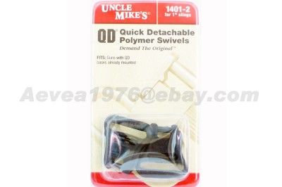   Mikes QD Quick Detachable Polymer Sling Swivels 1 1401 2  