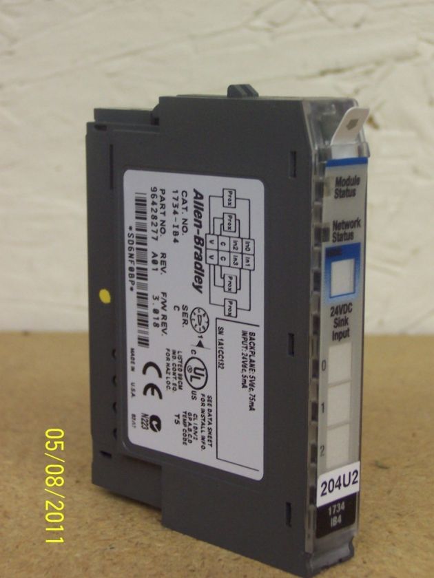 1734 IB4 Allen Bradley Output 1734IB4 N385  