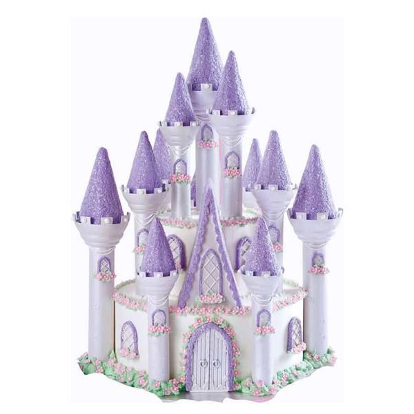 Wilton ROMANTIC CASTLE CAKE SET Fairy Princess Prince  