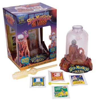   Monkeys on Mars Aquarium with everything you need to grow sea Monkeys