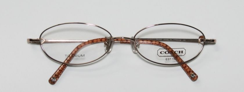 you are looking at a pair of very elegant coach eyeglasses these 