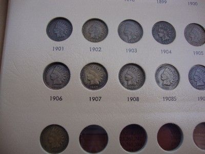 COMPLETE Indian Head Flying Eagle Cent Collection 1877 1908 S 1909 S 