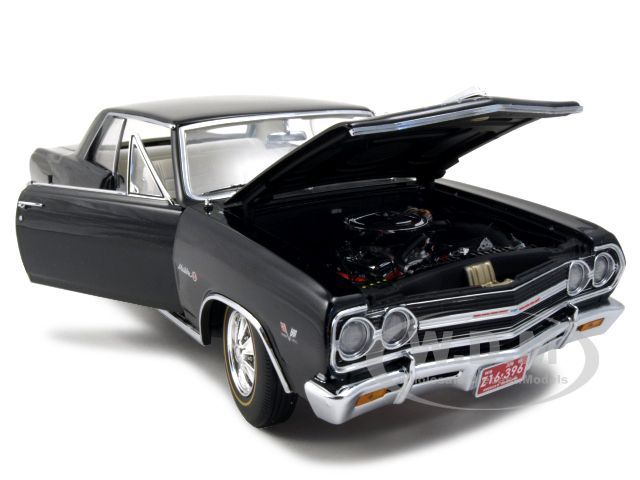 1965 CHEVELLE MALIBU SS Z 16 1/18 BLK LANE EXACT DETAIL  