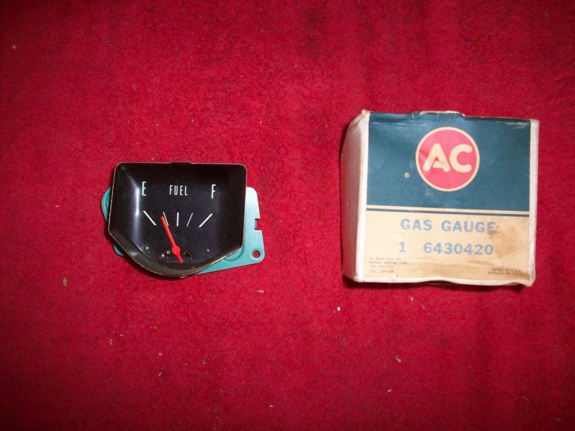 66 67 Chevelle SS 396 Malibu 300 Deluxe NOS AC Delco fuel gauge  