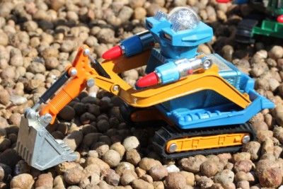 Commander Shovel RARE Vintage 1970s Metal Space Mining Robot Shinsei 