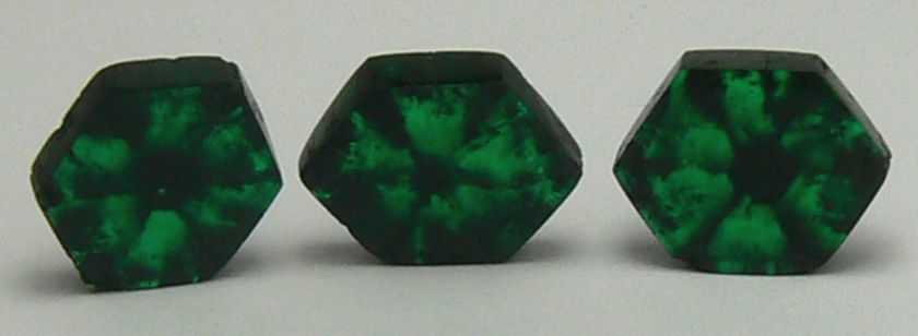 Loose Natural Colombian Emerald Trapiche Parcel 13.14 cts  