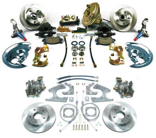 1964 1972 Chevelle 4 Wheel Disc Brake Kit w/ Booster  