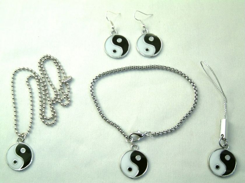 Chinese Feng Shui Yin Yang / Ying Yang Mobile Phone, Handbag Charm 