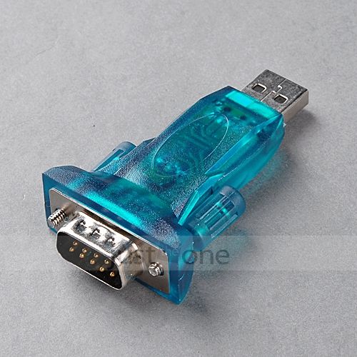 USB 2.0 to RS232 DB9 Connector Converter 9 Female Adapter Printer 