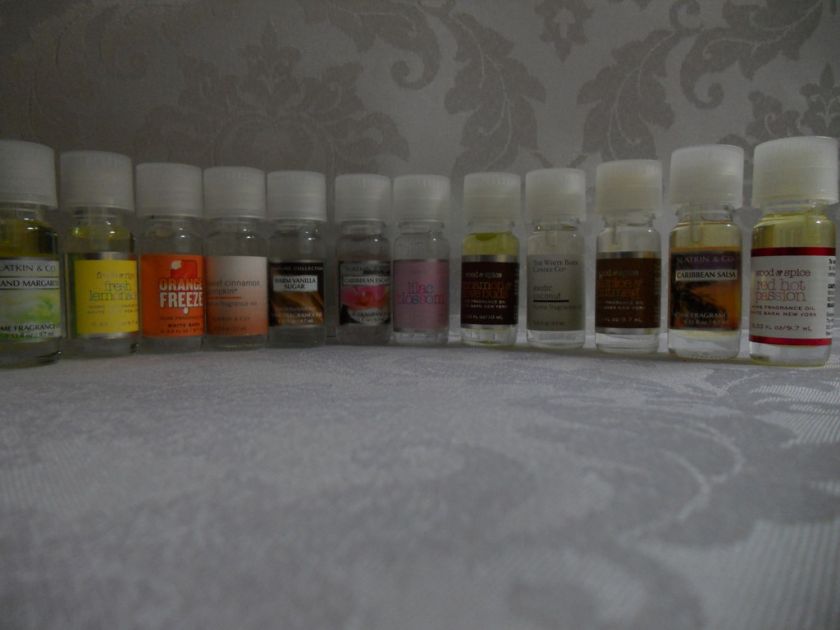 Bath Body Works Fragrance Oils X3 *U Choose Scent*  