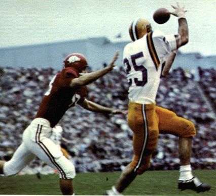 1966 COTTON BOWL PROGRAM ARKANSAS RAZORBACKS LSU TIGERS  