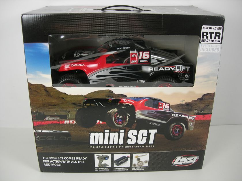 Team Losi 1/16 Mini ReadyLift SCT RTR RC Truck LOSB0208  