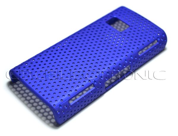 New Black Perforated case back cover for Nokia x6  