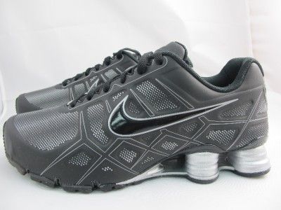 NEW MENS NIKE SHOX TURBO X11 SL 472531 010 BLACK  