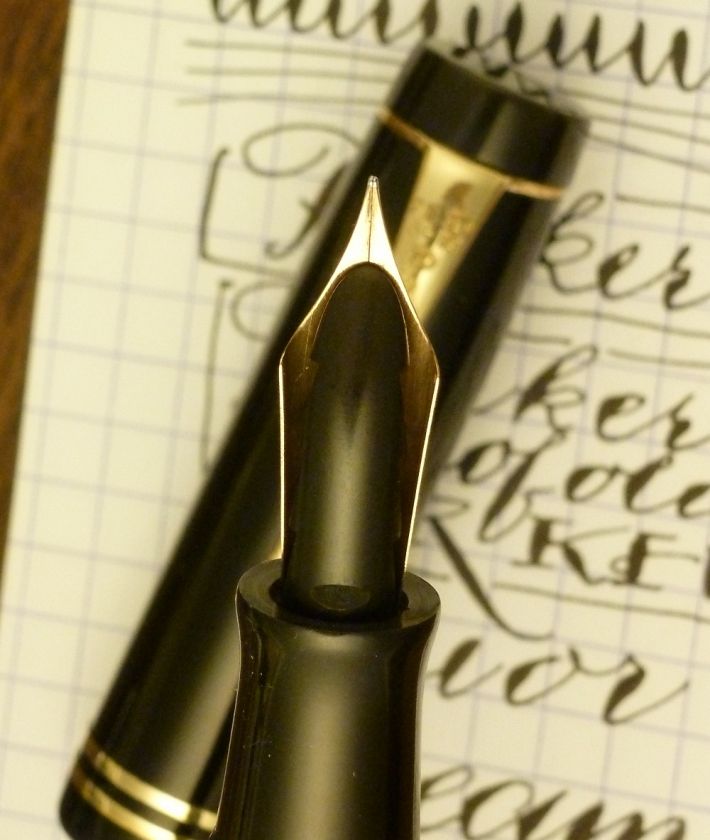 The writing samples are made using the pen itself, dipped in Noodlers 