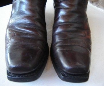 Vtg THUNDERBIRD by Wrangler, Cowboy Boots size 9.5 B /womens 11 