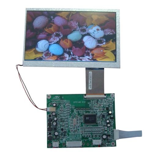 VGA/AV tft Driver board D717 N3 V1.5+7inch HSD070IDW1 800*480 7tft 