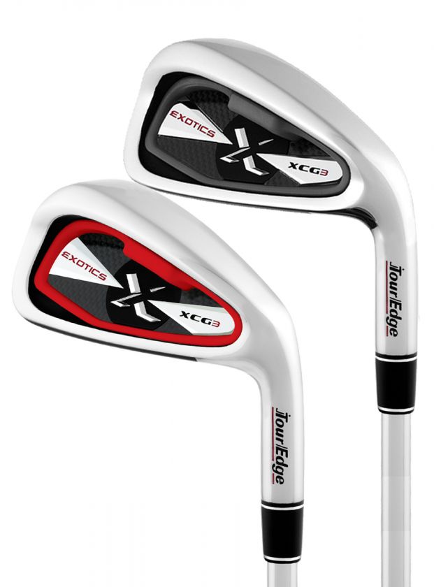 Tour Edge Golf Clubs Exotics XCG 3 Iron Set (4 PW) KBS Steel Regular 