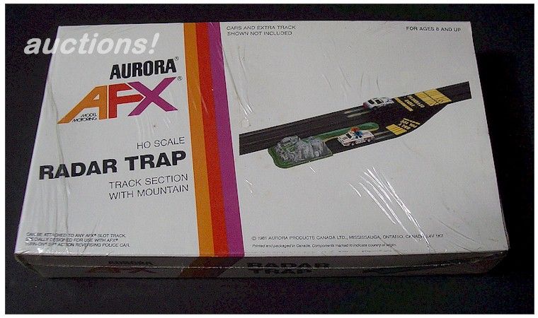 Aurora AFX HO Slot Car Track RADAR TRAP # 2552 NIB 1981  