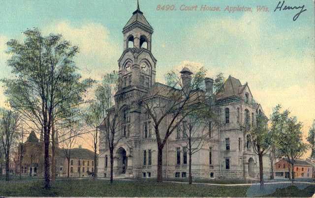 Court House Appleton Wis Woolworth 8490  