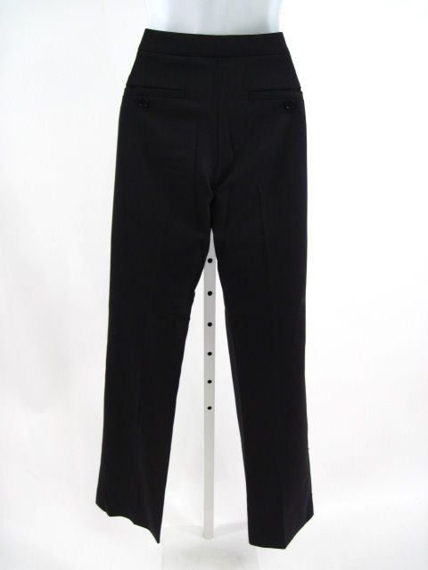 THEORY Black Wool Pants Slacks Sz 0  