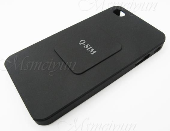 Triple 3 Sim Card in one mobile Adapter+Case iPhone 4G  