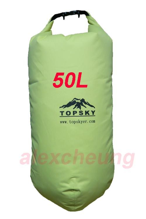 Green 50L Floating Waterproof DRY Bag kayak canoe fish  