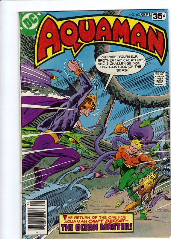 Aquaman #63 comic 1978  