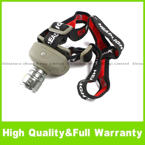 Led Head Lamp Light Torch Zoomable Zoom 5w Focus Cree  