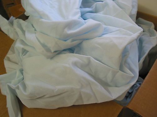 724 FABRIC Brushed Tricot Light Blue 10 Pound Box  