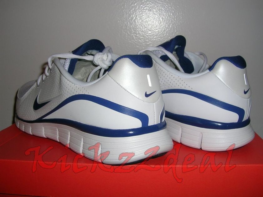   Free Walk+ Light Weight Shoes trainer White/Royal Blue 433735 140 run