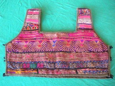 Intricate Antique early 1900 bodice from Central Asia  