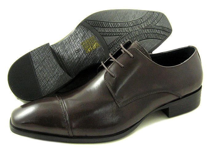 New Kenneth Cole New York Regal King Brown LE Oxford Dress Shoe US 8 