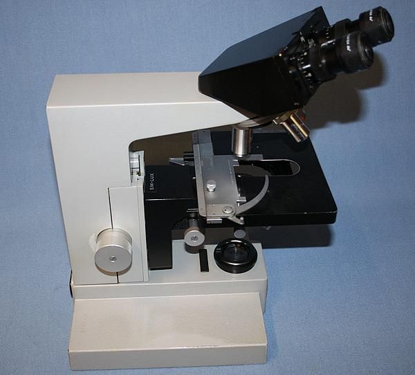 Leitz Wetzlar SM LUX Microscope w/3Objectives SHIPSFREE  