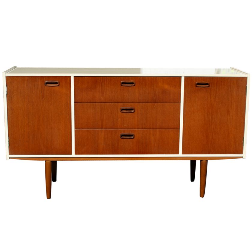 54 Scandinavian Vintage Buffet Credenza  