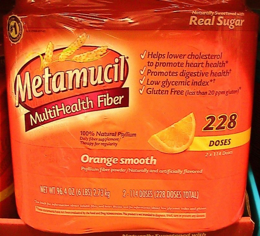   Orange Smooth Value Pack   228 doses Fiber Digestive Health drink