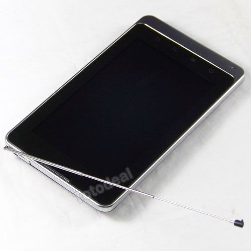 capacitive WCDMA+GSM Dual SIM Android 2.3 PDA Smart phone W/TV 