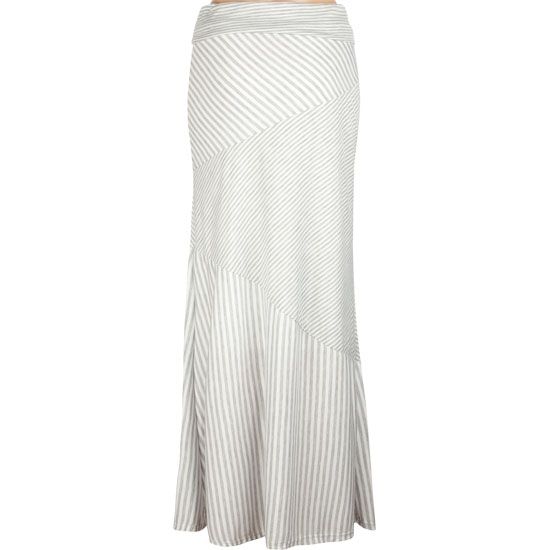 FULL TILT Inset Stripe Maxi Skirt  