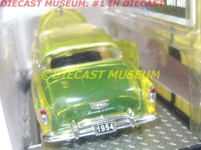   54 CHEVY CHEVROLET BEL AIR M2 MACHINES CLEARLY AUTO THENTICS DIECAST
