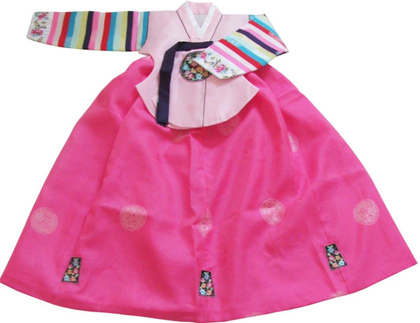 Girls Age 7 Korean Dress   Pink Palace  