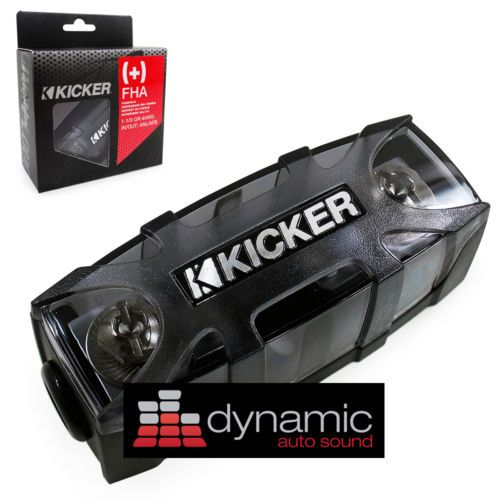 KICKER FHA AFS/ANL 1/0 AWG 4 Gauge in/out Fuse Holder  