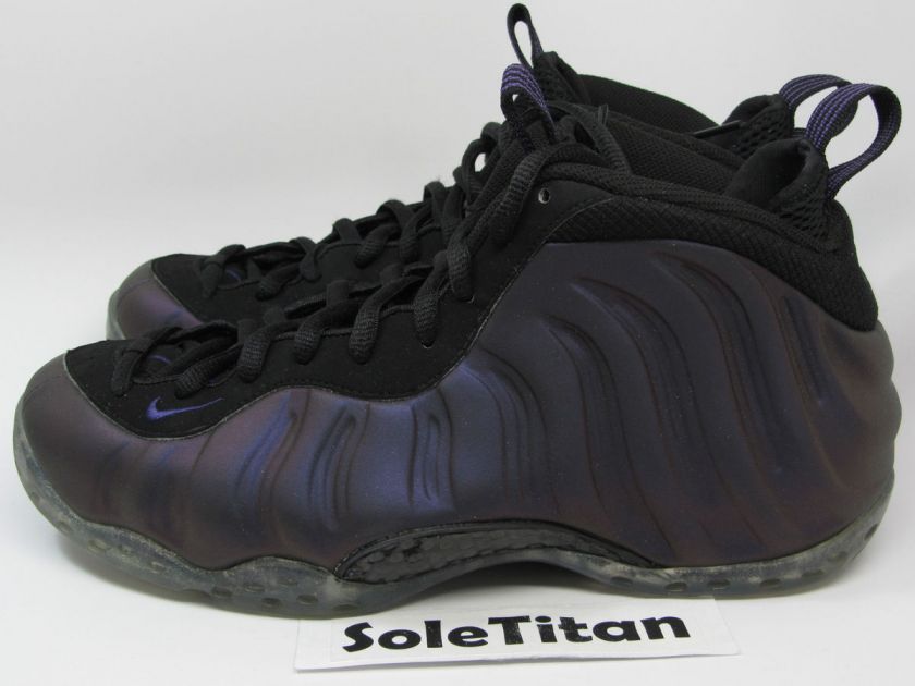 NIKE AIR FOAMPOSITE ONE 1 EGGPLANT sz 9 pro flightposite jordan cdp 