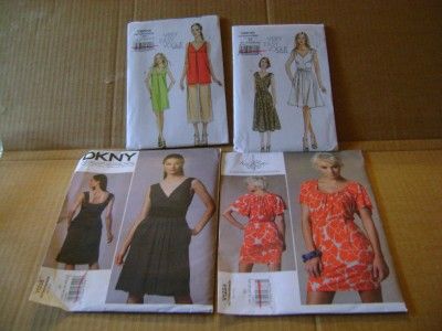 New Vogue Patterns ALL 16 24 DKNY 1235 Tracey Reese 1224 Very Easy 