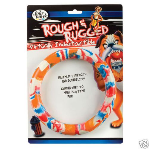 ROUGH &RUGGED DOG TOY, RING 7 VIRTUALLY INDESTRUCTIBLE  